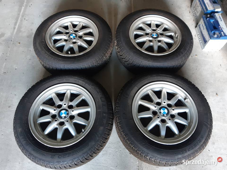 Koła 19565R15 alufelgi BMW opony zimowe 8mm