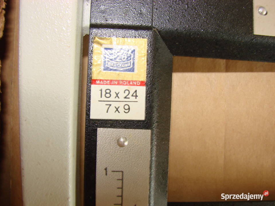 PZO maskownica bezdeskowa 18x24 PRL Pruszcz Gdański