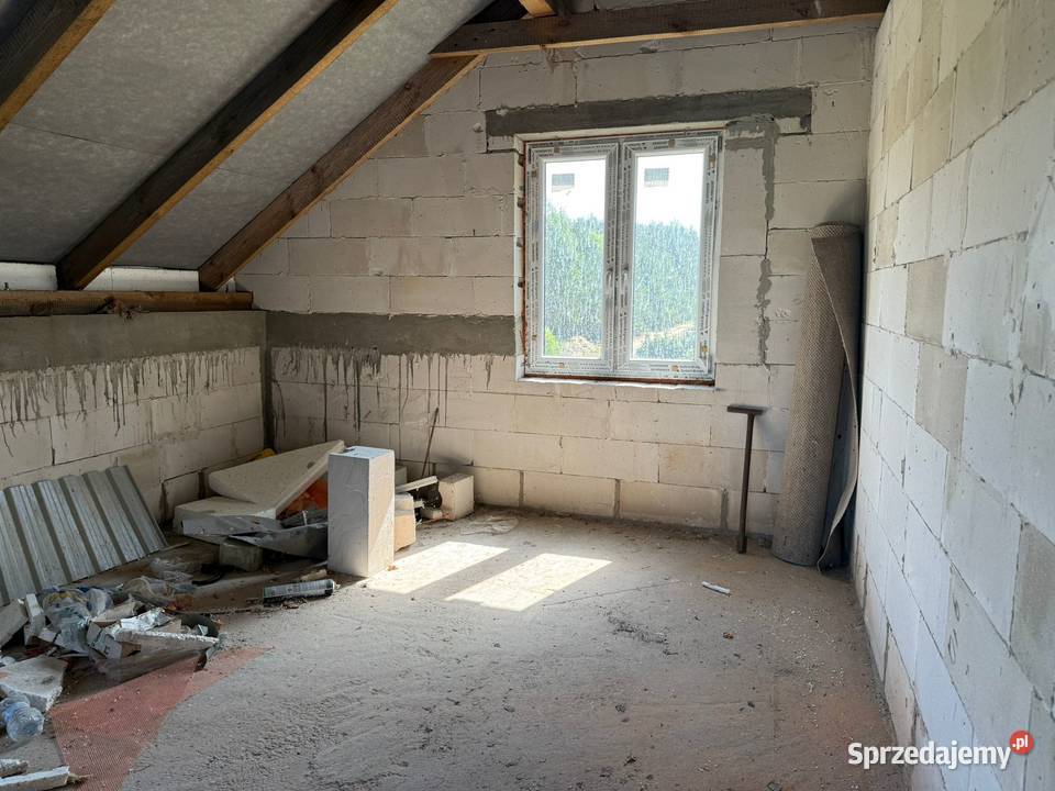 Dom lesie jeziorem Białe mieszkalny