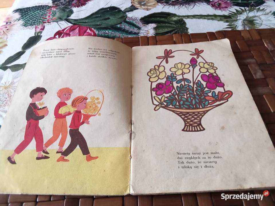 PRL książka dzieci lata50 Łódź