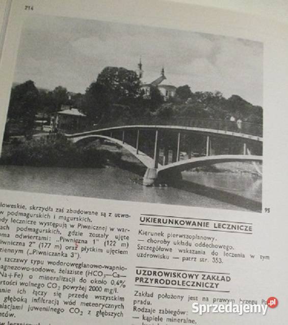 Uzdrowiska polskie Informator 1973 sanatoria łódzkie Łódź sprzedam