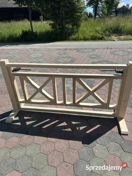 Barierki balkonowe na tarasy do ogródków piwnych Skawa