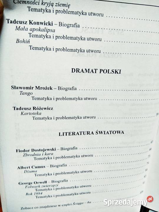 Literatura polska i światowa 1956 Greg Antykwariat Warszawa