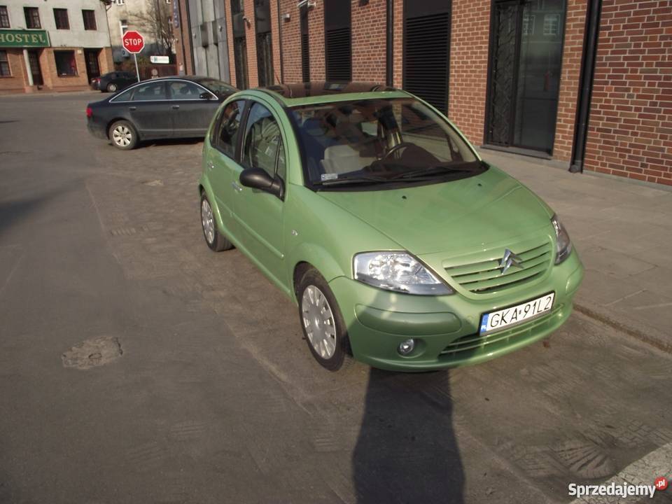 CITROEN C3 14 HDI Exclusive SOLAR welur 2005 pry diesel Chmielno