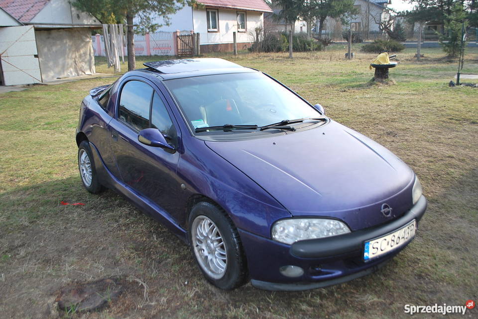 OPEL TIGRA 16LPG Opłaty Alu Xenon Skóra TANIO Dąbrowa Górnicza