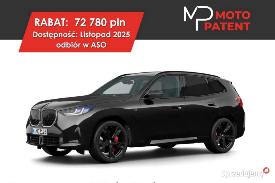 BMW X3 40d xDrive Nowy Model Dostawa Listopad Warszawa