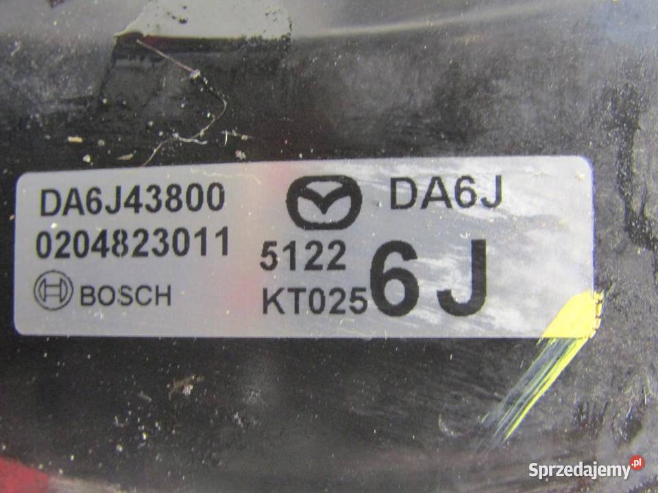 SERWO HAMULCOWE 15 B MAZDA 2 DJ III DA6J43800 osobowe lubelskie