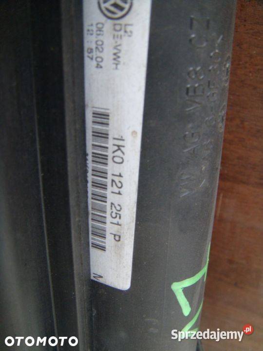 CHŁODNICA WODY WENTYLATOR GOLFV 1K0121251P 19 osobowe Włoszczowa