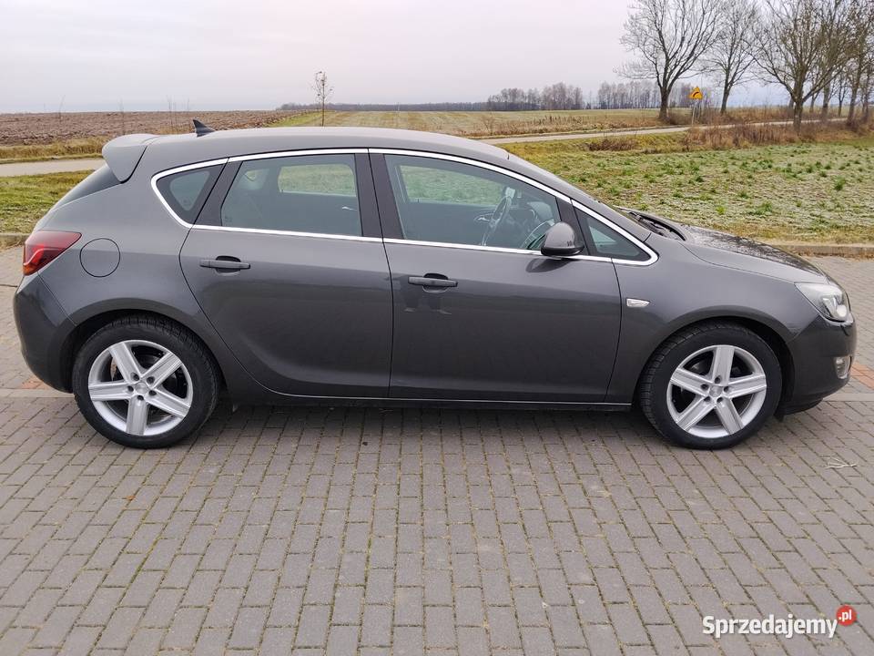 Opel Astra J Stan Niski Przebieg podlaskie Wysokie Mazowieckie sprzedam