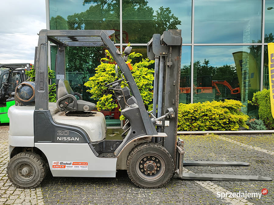 Wózek widłowy Nissan 02A20W 2 tony duplex 33 m małopolskie Kęty