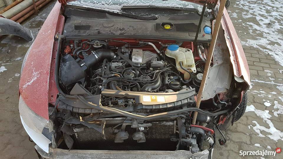 Audi A6 C6 Allroad 30TD 2008r ASB uszkodzony reflektory ksenonowe Łódź