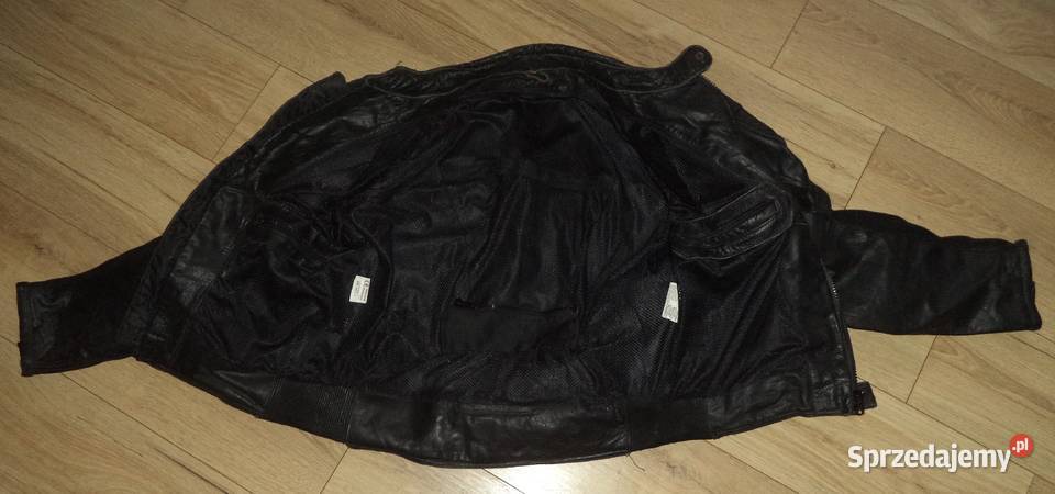 Kevlar Używana męska kurtka skórzana ramoneska Piekary Śląskie