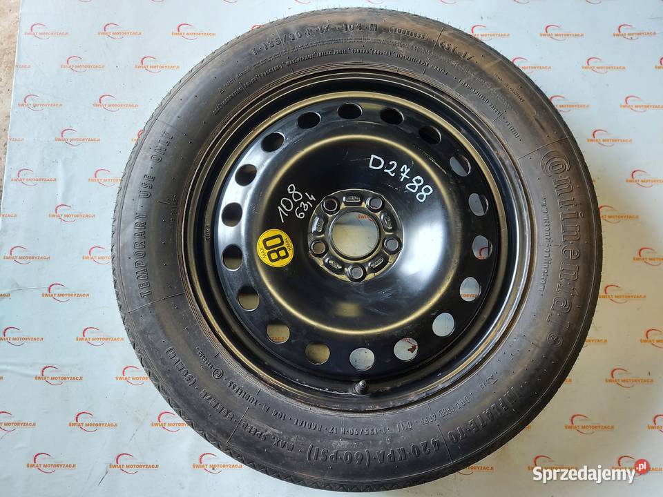 KUGA MK1 MK2 koło dojazdowe 1359017 104M 5x108 sprzedam