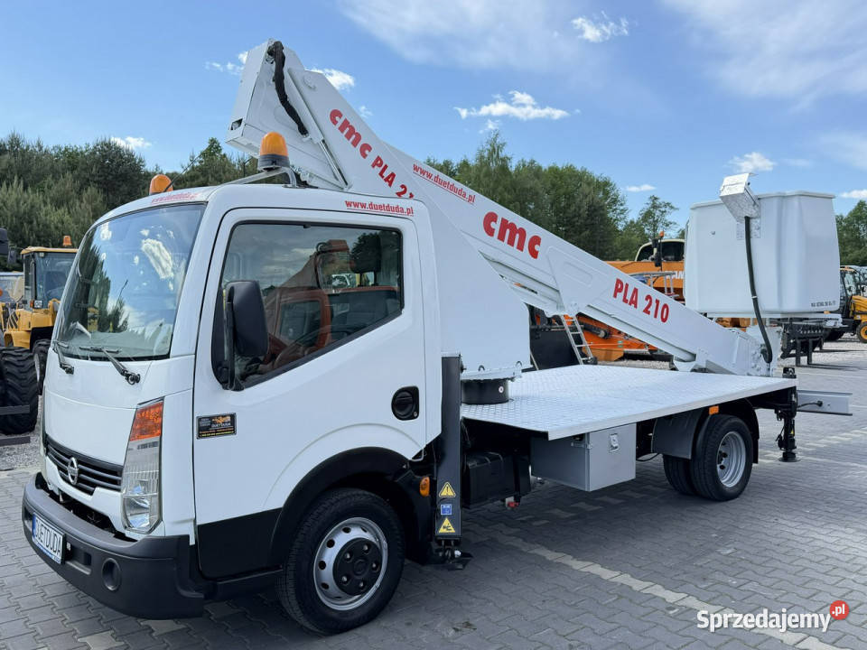Nissan Cabstar Podnośnik Koszowy 21m CMC PLA 210 elektryczne lusterka sprzedam