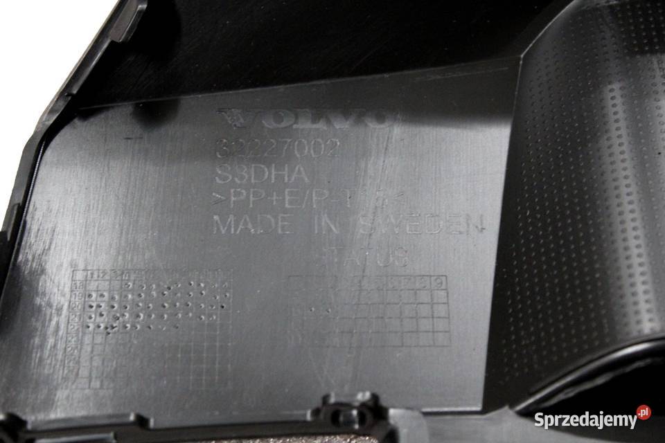 VOLVO S60 V60 III dyfuzor dokladka zderzak tyl dolnośląskie Bielany Wrocławskie