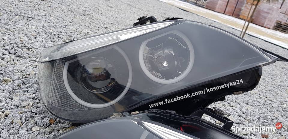 Reflektory BMW E60 E61 przedlift pre lci BI LED osobowe Kielcza