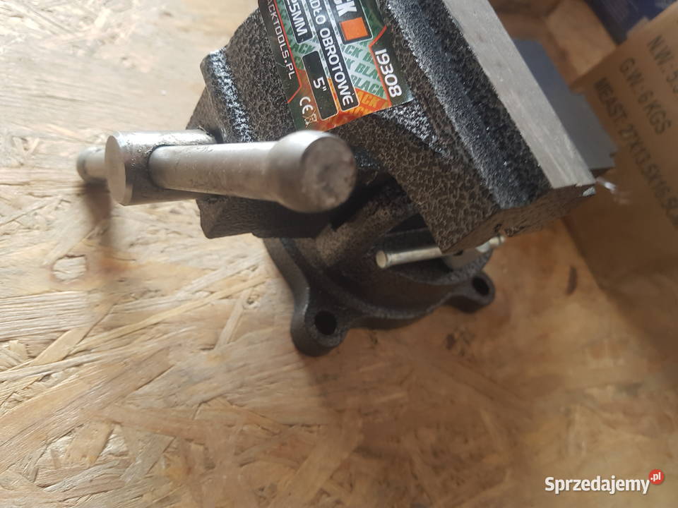 IMADŁO ŚLUSARSKIE OBROTOWE 125MM KOWADŁO SOLIDNE Głogowa