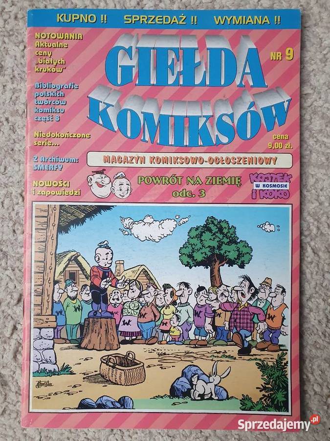 Giełda Komiksów zestaw 9ciu numerów pomorskie Gdynia