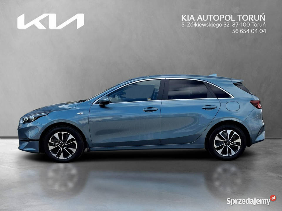 Kia Nowy Ceed fv23demoledybenzyna140manualkamera serwisowany w ASO Toruń