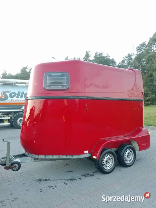 Do sprzedania przyczepa do przewozu dwóch koni 2 Do przewozu koni Żerdzina