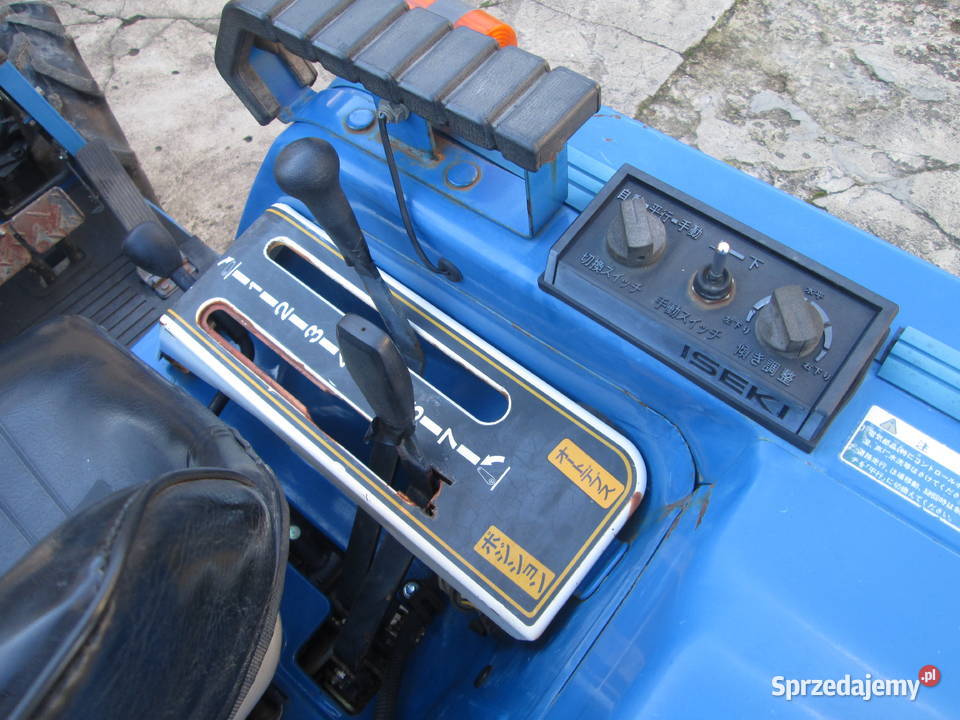 Traktor Iseki 4x4 zestaw z kosiarką bijakową z opolskie Praszka sprzedam