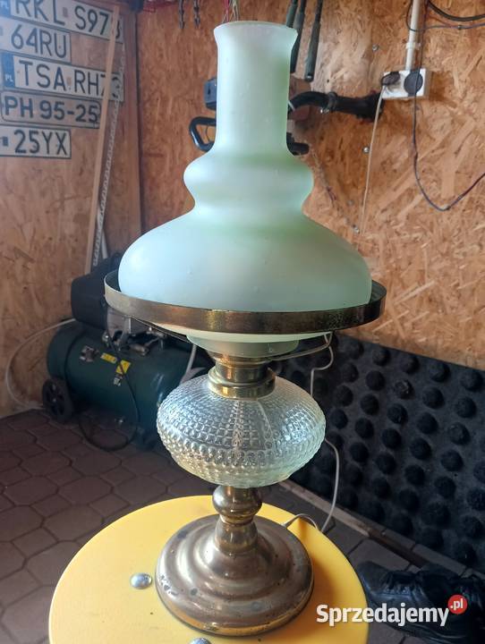 Lampa nocna PRL Wieliczka