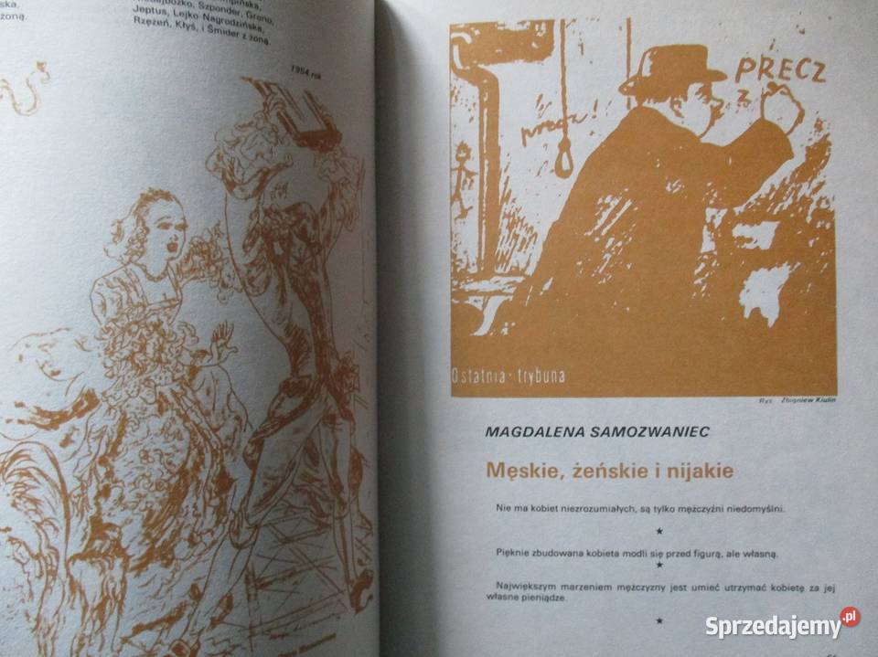 Z dziejów cnoty Szpilki 1935 1985 satyra Szpilki Łódź
