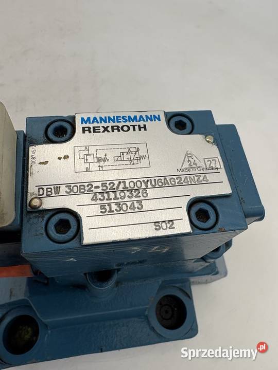 Rexroth DBW 30 B252100YU6AG24NZ4 43119326 Zawór Warszawa