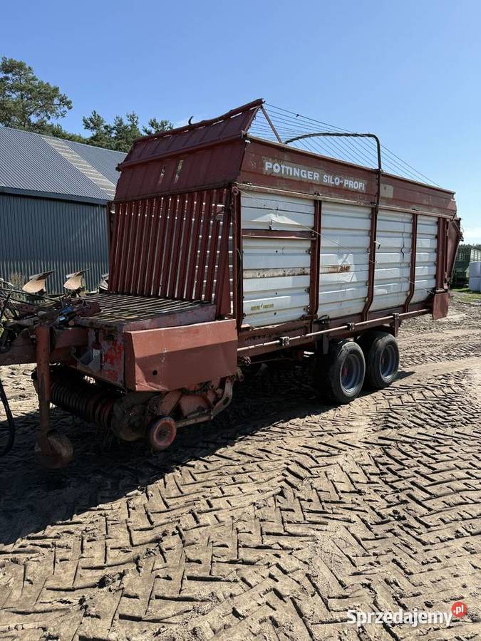 Przyczepa samozbierającą Przyczepy rolnicze mazowieckie sprzedam