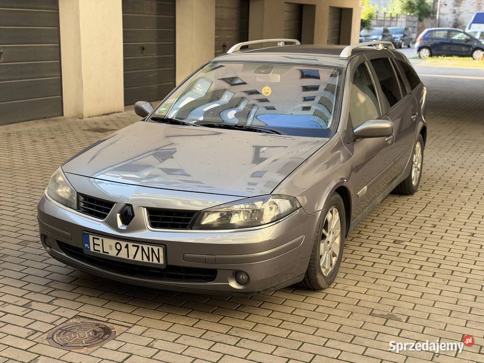Renault Laguna II Lift 2007 176 Sprawna Klima 1900cm3 Łódź