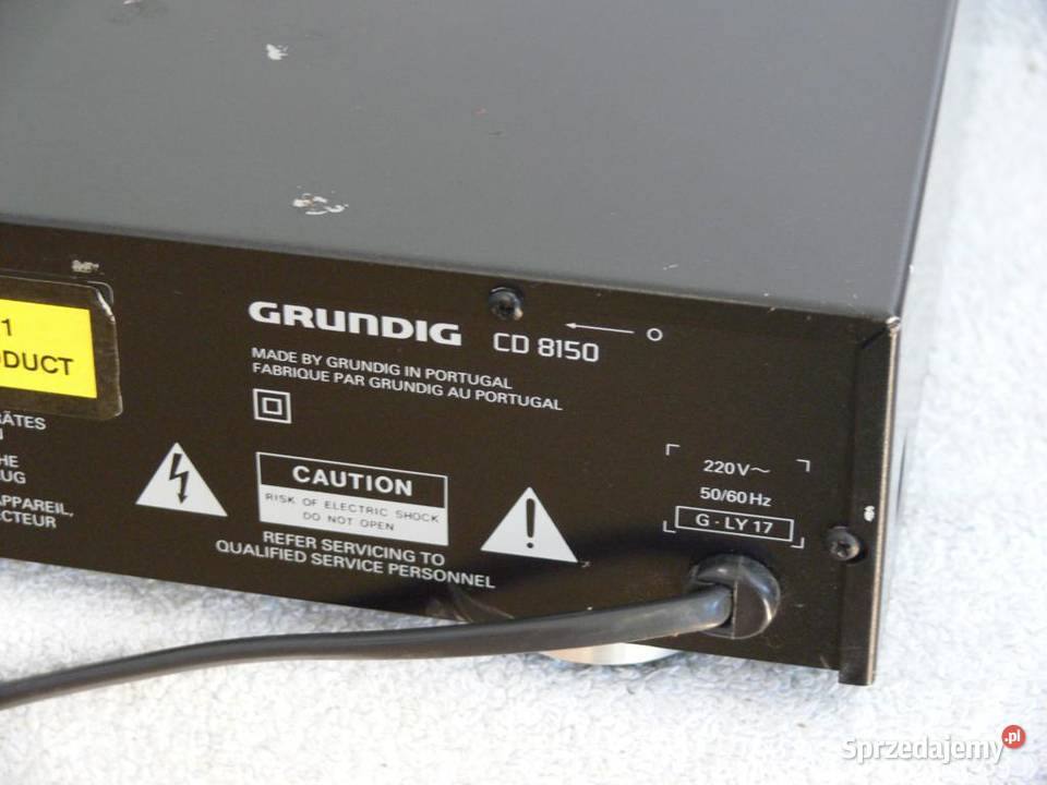 Świetny Grundig CD8150 pilot TDA1543 CDM 419 Jasło