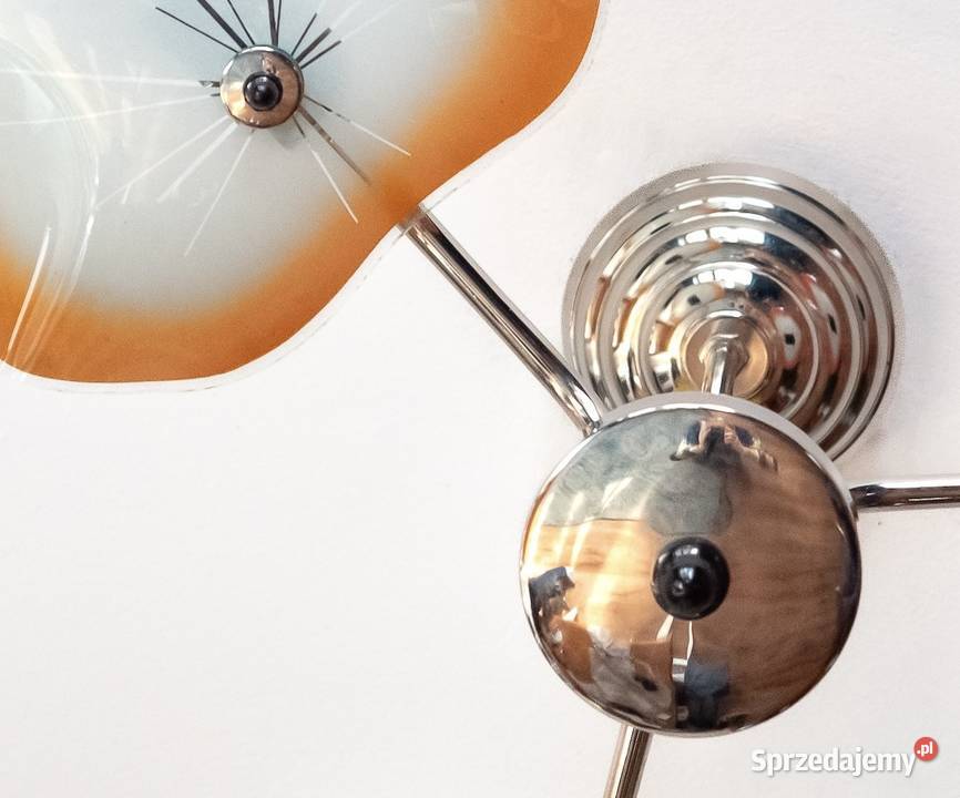 Żyrandol lata 60 Look PopArt MidCentury Vintage Dąbrowa Górnicza