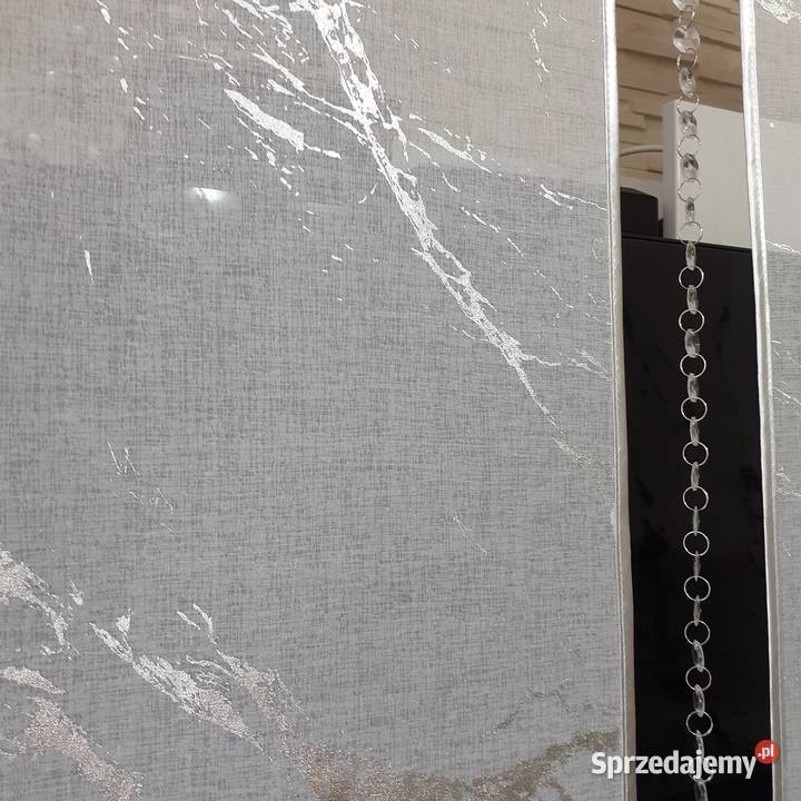 Firany panel srebrny marmurek Mława sprzedam