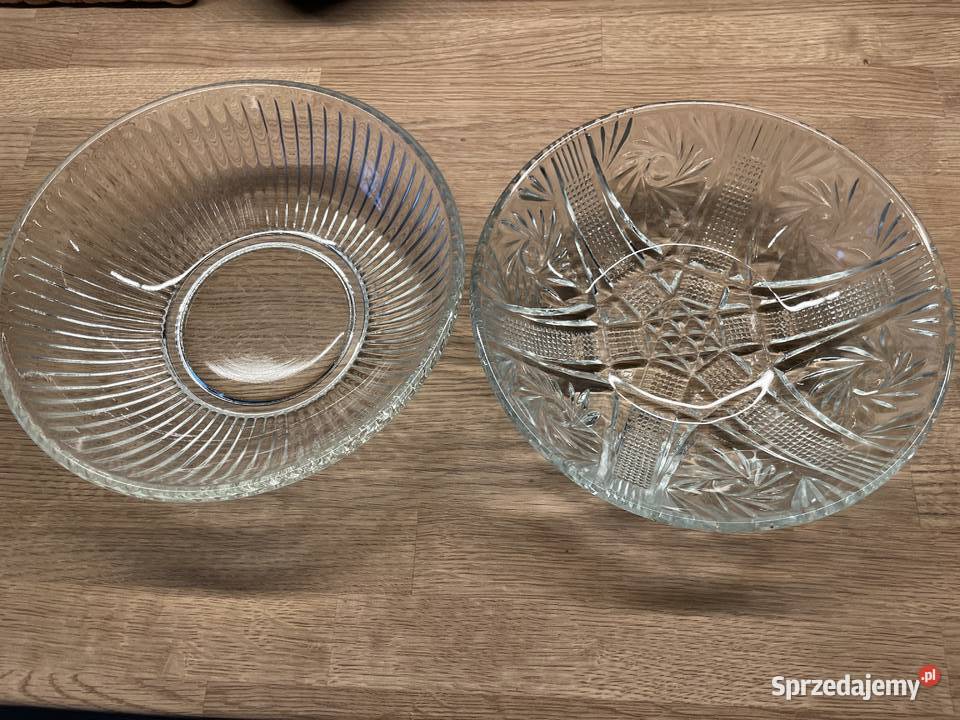 szklana misa PRL Pruszcz Gdański sprzedam