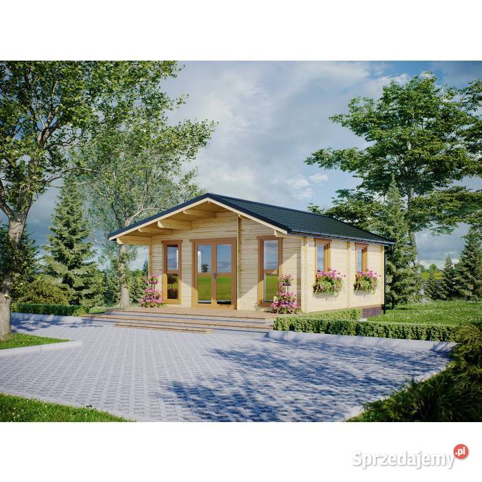 DREWNIANY DOMEK LETNISKOWY LEON 32 M2 warmińsko-mazurskie Mrągowo