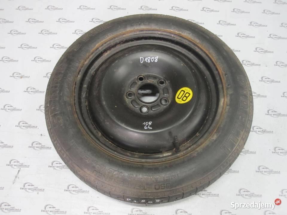 FORD VOLVO koło dojazdowe 1258516 99M 5x108 Koła dojazdowe
