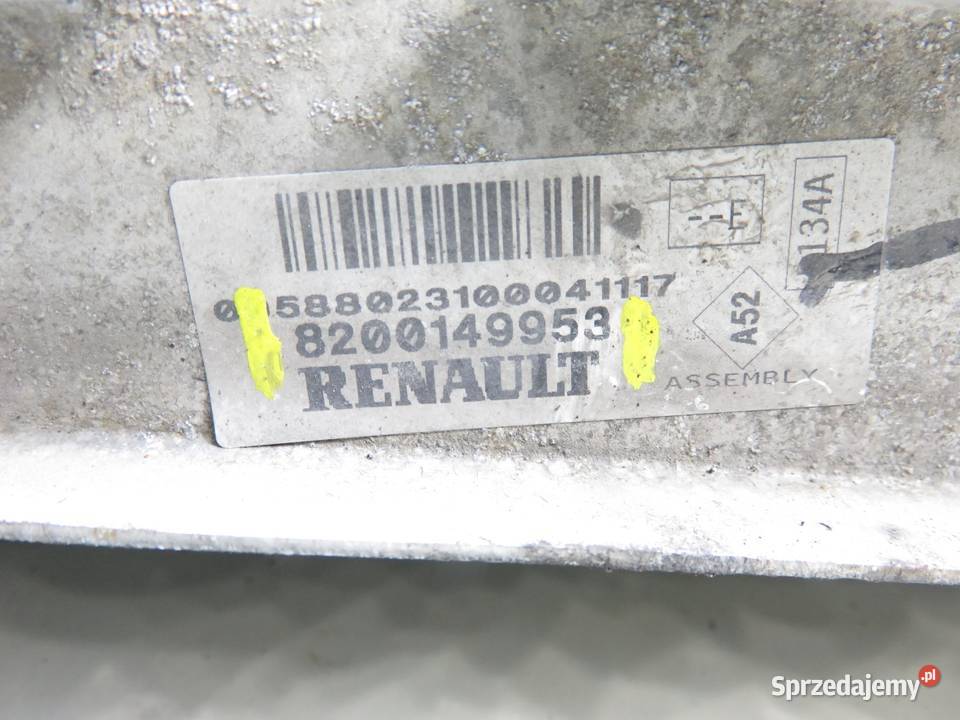 CHŁODNICA WODY RENAULT MODUS GRAND MODUS 12 małopolskie