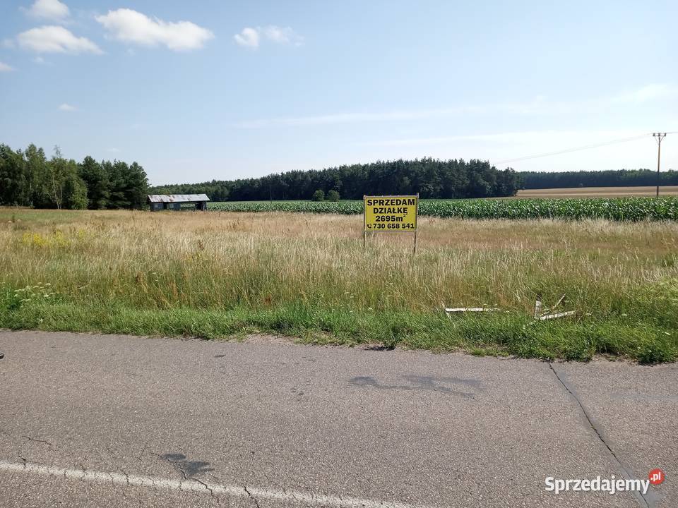 Działka budowlana 2695m2 w Lubowidzu woj Lubowidz