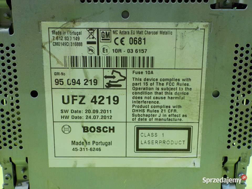 OPEL ANTARA LIFT 22 CDTI AUT 12r 5D radio Nawigacje fabryczne mazowieckie Suków