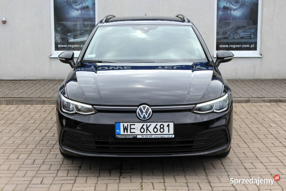 Volkswagen Golf Variant FV23 SalonPL LED Virtual czarny mazowieckie Sokołów sprzedam