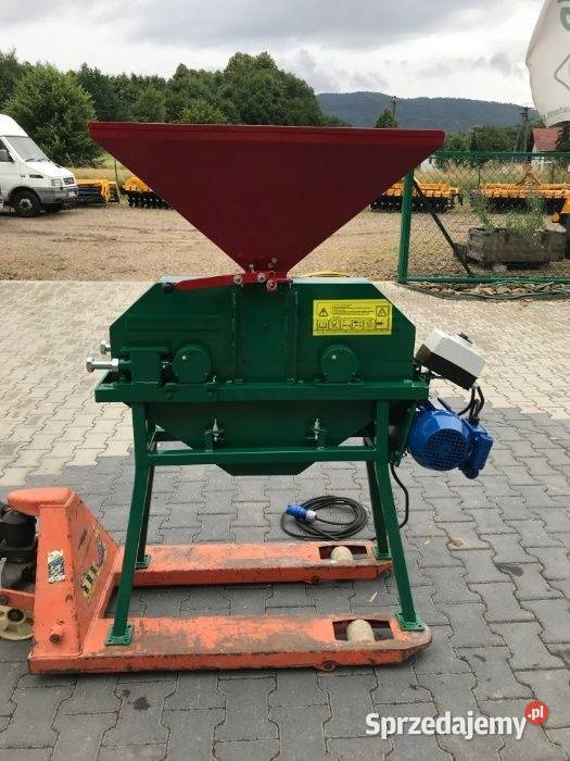Gniotownik 230V WALCOWY zgniatacz ziarna GZ5 małopolskie