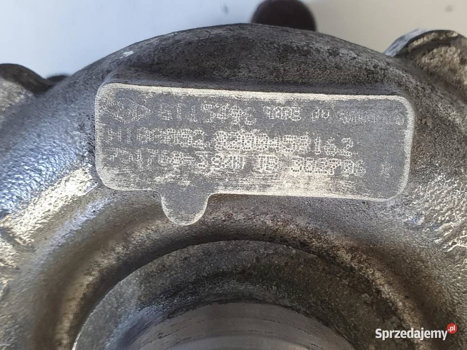 TURBOSPRĘŻARKA Opel Vivaro 19 DCI turbo
