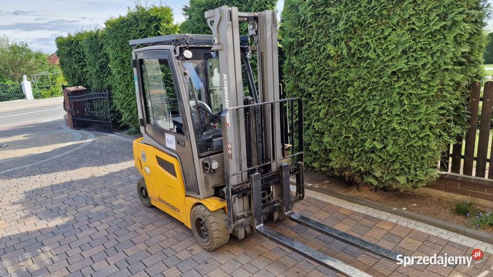 Wózek widłowy Jungheinrich EFG 320 Triplex 5m łódzkie Wieluń
