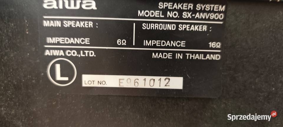 Aiwa NSX V900 Nowy Dwór Mazowiecki