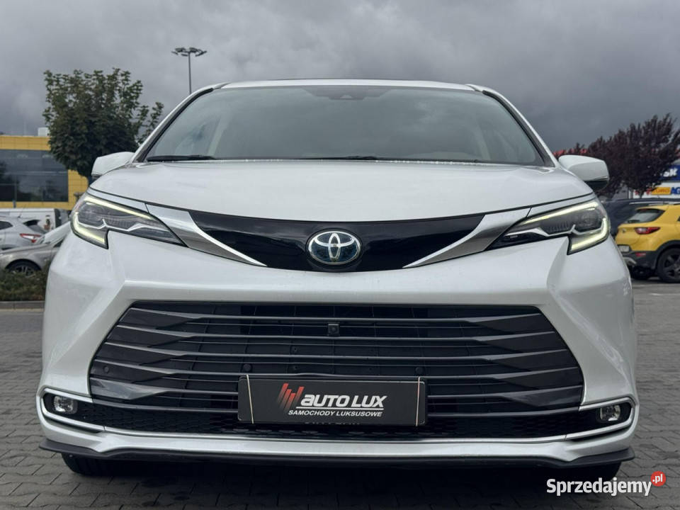 Toyota Sienna Platinium AWD Hybrid Najbogatsze przyciemniane szyby Warszawa