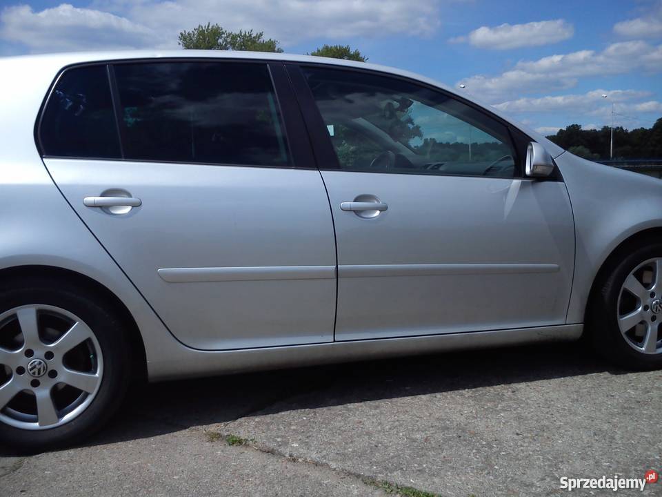 vw golf V GT 20 TDI 170 auto WYMAGAJĄCYCH srebrny Nowa Sól