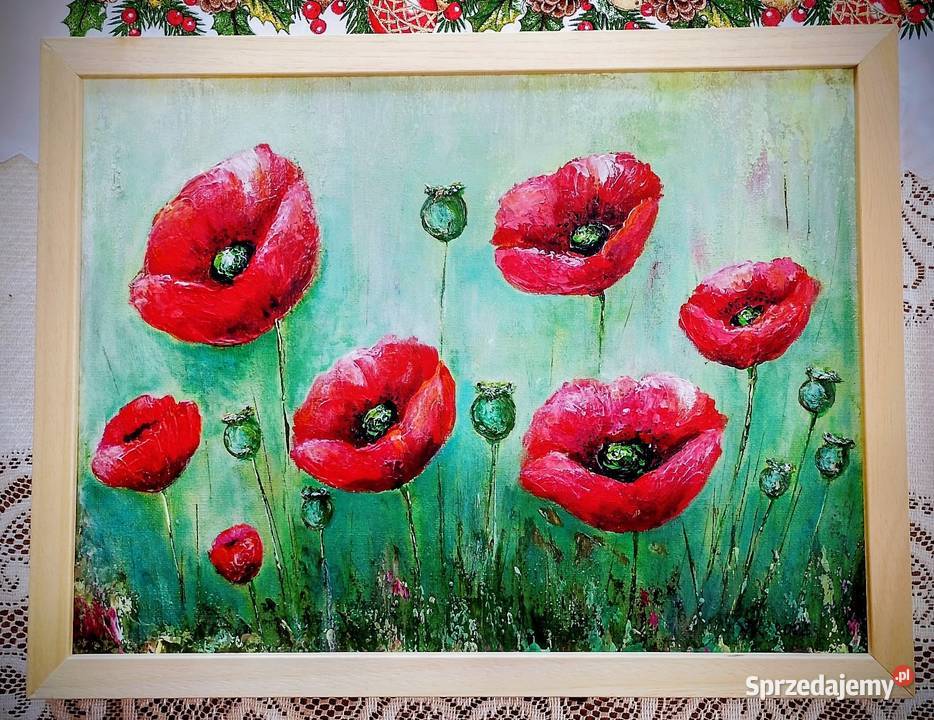 Maki na łące Bychawka Trzecia