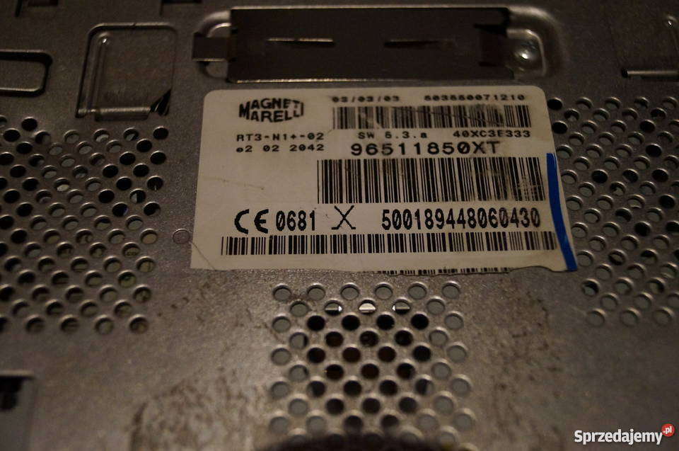 Oryginalne radio fabryczne peugeot 307 Rzeszów