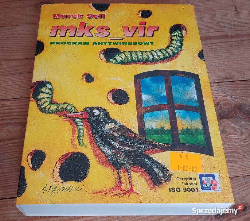 mksvir 700 701 retro program antywirusowy DOS Oprogramowanie warmińsko-mazurskie Olsztyn