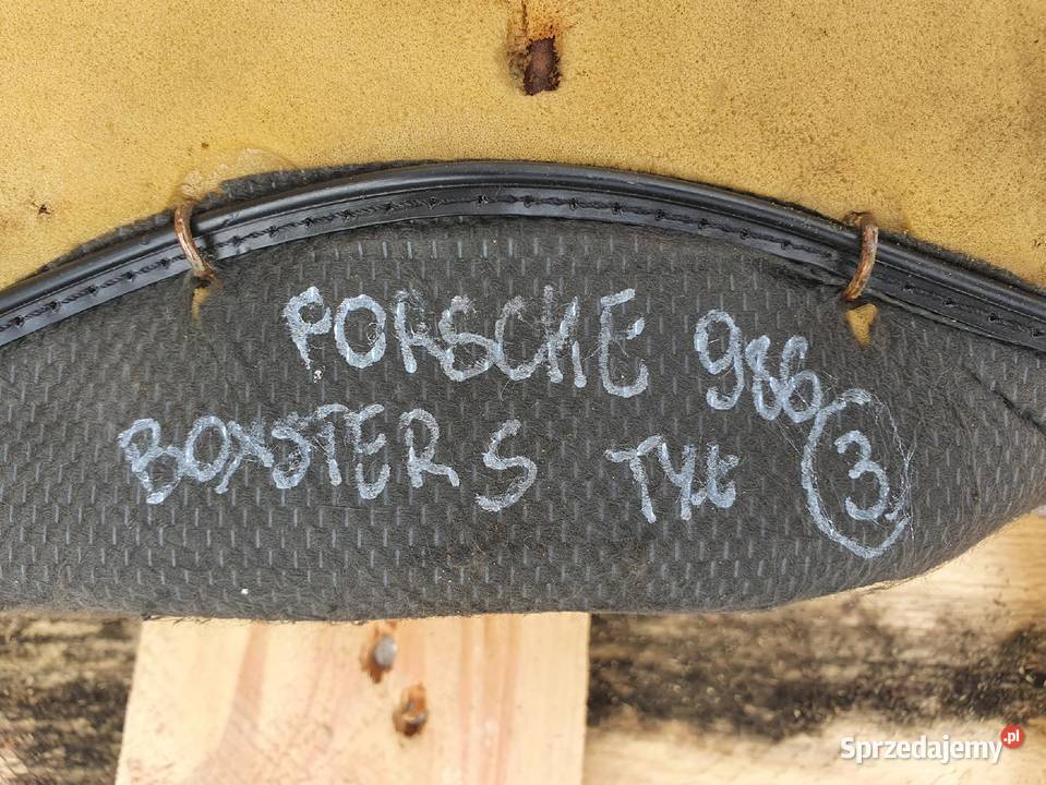Porsche Boxster 986 TYLNY FOTEL TYLNI KANAPA TYŁ Janów